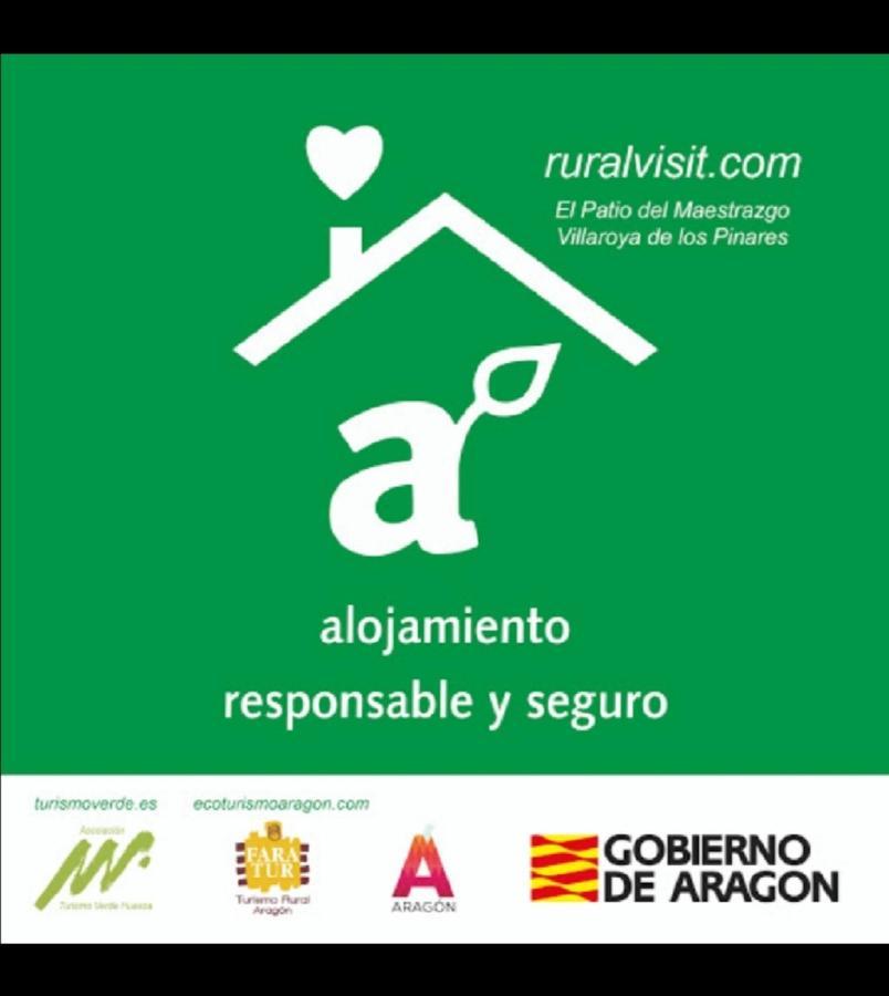 Casa Elpatiodelmaestrazgo Lägenhet Villarroya de los Pinares Exteriör bild